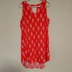 Beautiful V-neck Summer midi dress
